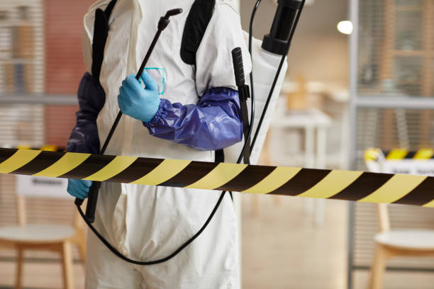 Professional Infectious Disease Decontamination technician working in Delray Beach, FL